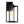 LightFixturesUSA - IP23 Black Rectangular Outdoor Lantern Wall Sconce - Wall Sconce - Black - 