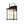 LightFixturesUSA - IP23 Black Ribbed Glass Square Outdoor Wall Lantern - Wall Sconce - 1 Pack - 