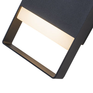 LightFixturesUSA - IP54 Minimalist Rectangle Dimmable LED Outdoor Wall Light - Wall Sconce - 2 Packs - 