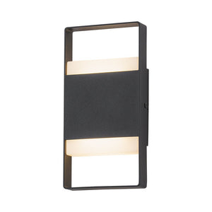 LightFixturesUSA - IP54 Minimalist Rectangle Dimmable LED Outdoor Wall Light - Wall Sconce - 2 Packs - 