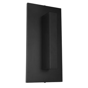 LightFixturesUSA-IP54 Up and Down Black Linear Tube LED Outdoor Wall Lamp-Wall Sconce-2 Packs-