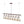 Load image into Gallery viewer, LightFixturesUSA - Italy Vintage Luxe Draped Amber Crystal Linear Chandelier - Chandelier - Red Rust - 
