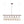 LightFixturesUSA - Italy Vintage Luxe Draped Amber Crystal Linear Chandelier - Chandelier - Red Rust - 