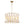 LightFixturesUSA-Ivory Woven Brass Open Drum Pendant Light-Chandelier-Ivory-