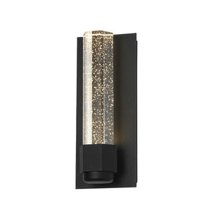 LightFixturesUSA - Linear Clear bubble Crystal Tube Dimmable LED Wall Lamp - Wall Sconce - 1 Pack - 
