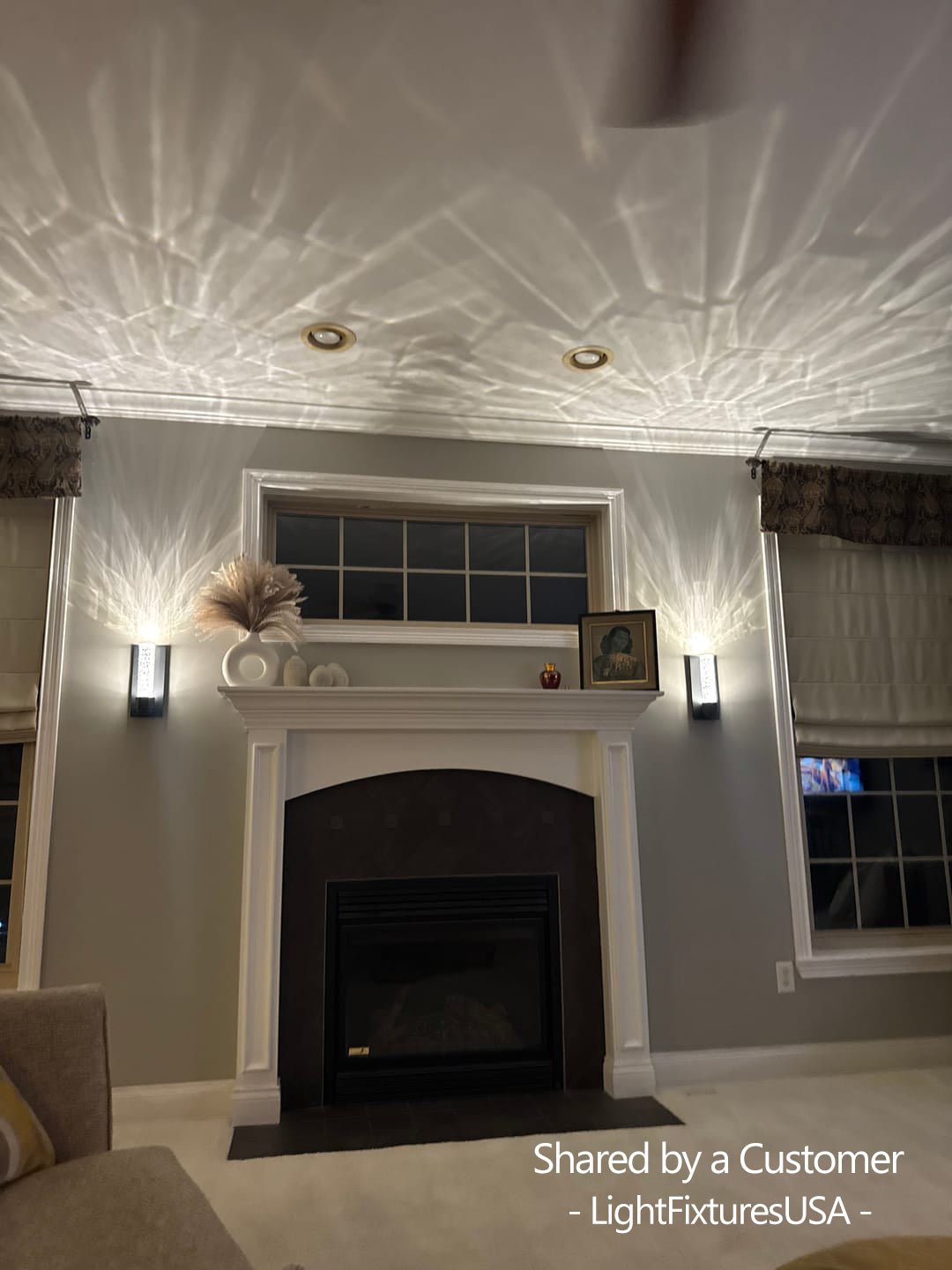 Linear bubble Crystal Tube Dimmable LED Wall Lamp | LightFixturesUSA