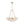 LightFixturesUSA - Luxe Sculpture Bloom Glass Floral Brass Basket Chandelier - Chandelier - Gold - 