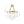 LightFixturesUSA-Luxury 4-Light Tiered Faceted Crystal Round Semi Flush Mount-Ceiling Light-Brass-
