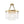LightFixturesUSA-Luxury 4-Light Tiered Faceted Crystal Round Semi Flush Mount-Ceiling Light-Brass-