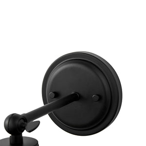 LightFixturesUSA - Mid - Century 1 - Light Black Brass Metal Dome Wall Sconce - Wall Sconce - 10 in. - 