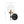 LightFixturesUSA - Mid - Century 1 - Light Clear Glass Globe Vanity Wall Sconce - Wall Sconce - 2 Packs - 