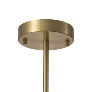 LightFixturesUSA-Mid-Century 12-Light Smoked Glass Globe Tiered Sputnik Chandelier-Chandelier-Brass-