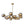 LightFixturesUSA-Mid-Century 12-Light Smoked Glass Globe Tiered Sputnik Chandelier-Chandelier-Brass-