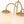 LightFixturesUSA - Mid - Century 6 - Light Goose Arm Opal Glass Globe Tiered Chandelier - Chandelier - Brass - 