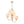 LightFixturesUSA - Mid - Century 6 - Light Goose Arm Opal Glass Globe Tiered Chandelier - Chandelier - Brass - 