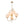 LightFixturesUSA - Mid - Century 6 - Light Goose Arm Opal Glass Globe Tiered Chandelier - Chandelier - Brass - 
