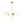 LightFixturesUSA - Mid - Century 7 - light Brass Opal Glass Globe Sputnik Chandelier - Chandelier - Brass (Pre - Order) - 