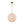 LightFixturesUSA - Mid - Century Brass 1 - light Shine Opal Glass Globe Pendant - Pendant Light - Brass - 