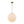LightFixturesUSA - Mid - Century Brass 1 - light Shine Opal Glass Globe Pendant - Pendant Light - Chain - 
