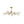 LightFixturesUSA-Mid-Century Brass Glass Bubble Branch Sputnik Semi Flush Chandelier-Ceiling Light-12-Lt-