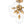 LightFixturesUSA - Mid - Century Brass Glass Bubble Tiered Semi Flush Chandelier - Chandelier - Brass - 