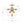 LightFixturesUSA - Mid - Century Brass Glass Bubble Tiered Semi Flush Chandelier - Chandelier - Brass - 