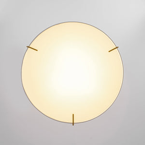 LightFixturesUSA-Mid-Century Brass White Fabric Conical Lantern Chandelier-Ceiling Light-18 in-