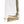 LightFixturesUSA - Mid - Century Brass White Glazed Glass Linear Wall Sconce - Wall Sconce - 2 Packs - 