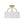 LightFixturesUSA - Mid - Century Brass Wide Linen Drum Semi Flush Mount - Ceiling Light - Brass - 