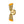 LightFixturesUSA - Mid - Century Brushed Brass 2 - Light Up Down Dual Cone Wall Lamp - Wall Sconce - 1 Pack - 