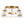 LightFixturesUSA - Mid - Century Clear Textured Glass Drum Flush Mount Light - Ceiling Light - Brass - 