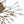 Load image into Gallery viewer, LightFixturesUSA - Mid - Century Firework Crystal Branching Semi Flush Mount - Ceiling Light - Gold - 

