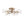 Load image into Gallery viewer, LightFixturesUSA - Mid - Century Firework Crystal Branching Semi Flush Mount - Ceiling Light - Gold - 
