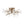 Load image into Gallery viewer, LightFixturesUSA - Mid - Century Firework Crystal Branching Semi Flush Mount - Ceiling Light - Gold - 
