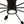 LightFixturesUSA-Mid-Century Flush Mount Sputnik Ceiling Light-Ceiling Light-Black-