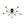 LightFixturesUSA-Mid-Century Flush Mount Sputnik Ceiling Light-Ceiling Light-Gold-