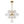 LightFixturesUSA-Mid-Century Frosted Glass Bubble Tiered Sputnik Chandelier-Chandelier-Black-