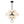 LightFixturesUSA-Mid-Century Frosted Glass Bubble Tiered Sputnik Chandelier-Chandelier-Black-