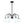 LightFixturesUSA-Mid-Century Frosted Glass Globe Bubble Round Chandelier-Chandelier-10-Lt-Black