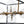 LightFixturesUSA - Mid - Century Glass Bubble Rectangular Cage Island Chandelier - Chandelier - Black + Brass - 