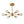 LightFixturesUSA - Mid - Century Modern 6 - Light Brass Sputnik Ceiling Light - Ceiling Light - Brass (Pre - Order) - 