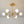 LightFixturesUSA - Mid - Century Modern 6 - Light Brass Sputnik Ceiling Light - Ceiling Light - Brass (Pre - Order) - 