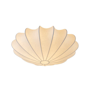 LightFixturesUSA - Mid - Century Modern White Flush Mount Light - Ceiling Light - 19 in. (3 - Lt) - 