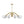 LightFixturesUSA - Mid - Century Opal Glass Globe Brass Sputnik Chandelier - Chandelier - 10 - Lt - 