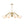 LightFixturesUSA - Mid - Century Opal Glass Globe Brass Sputnik Chandelier - Chandelier - 10 - Lt - 