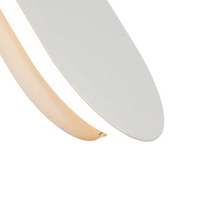 LightFixturesUSA-Mini Oval Pad LED Wall Light Ceiling Fixture-Wall Sconce-2 Packs-White