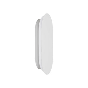 LightFixturesUSA-Mini Oval Pad LED Wall Light Ceiling Fixture-Wall Sconce-2 Packs-White