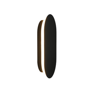 LightFixturesUSA-Mini Oval Pad LED Wall Light Ceiling Fixture-Wall Sconce-2 Packs-White