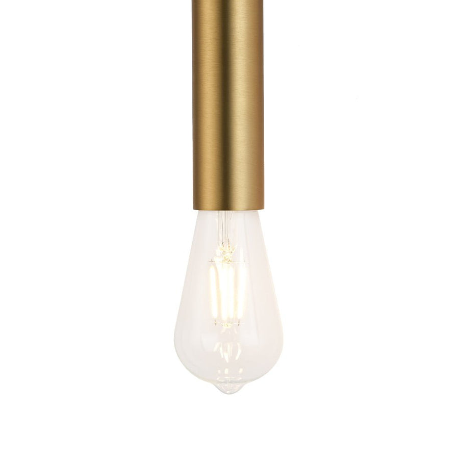 LightFixturesUSA - Minimalist 2 - Light Linear Tube Vanity Wall Sconce - Wall Sconce - Black - 