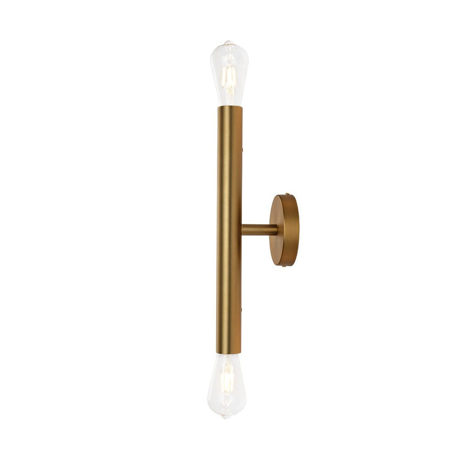 LightFixturesUSA - Minimalist 2 - Light Linear Tube Vanity Wall Sconce - Wall Sconce - Black - 